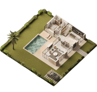 Plan 2 ATLAS VIEW RESSORT MARRAKECH 1 min